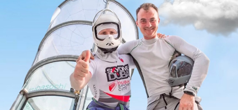 Сертификат на 500₽ на полет в Аэротрубе