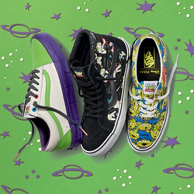 Vans toy story homme on sale 2016